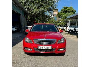 Mercedes Benz C250 2012 đỏ rực rỡ 